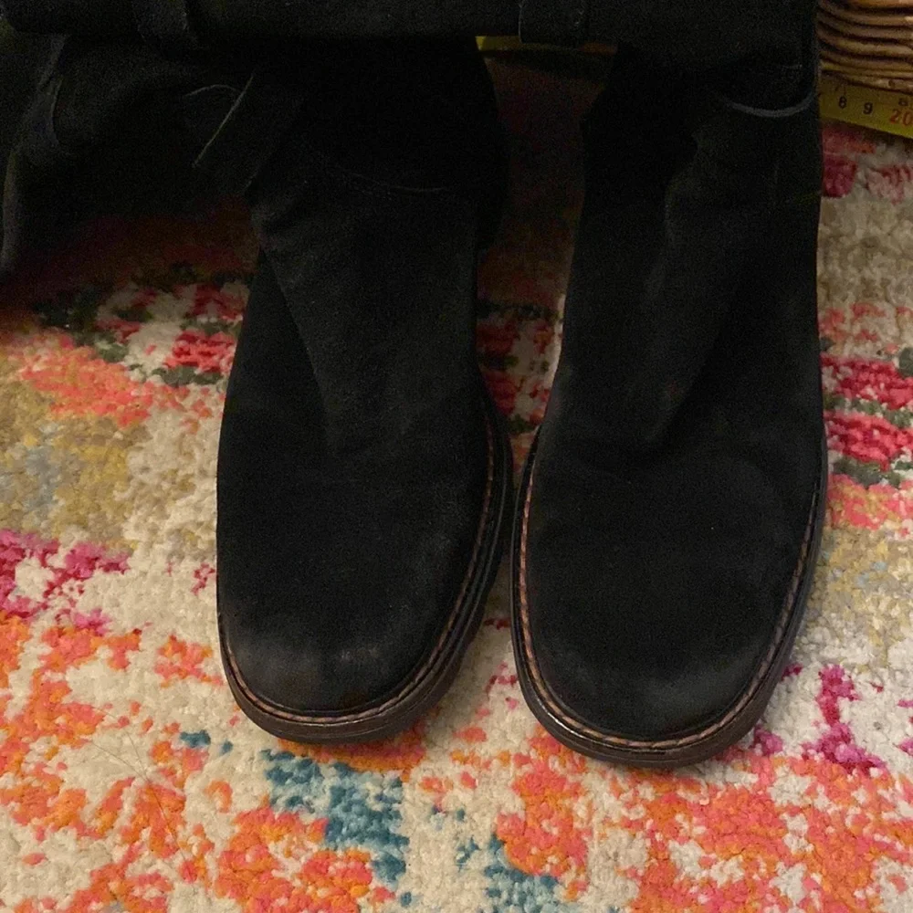 Aquatalia Suede Riding Boots Gussets $400 Sz 8.5 LAST CALL❗️ - Picture 9 of 11